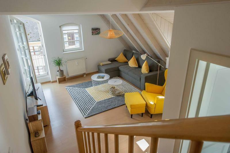 Ferienwohnung "Maisonette Unter Der Burg" Meersburg Buitenkant foto